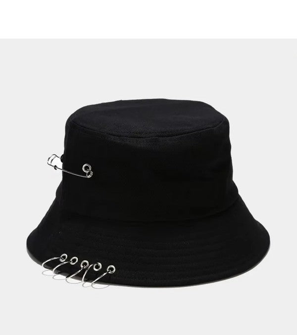 Fashion Cotton Bucket Hat With Rings