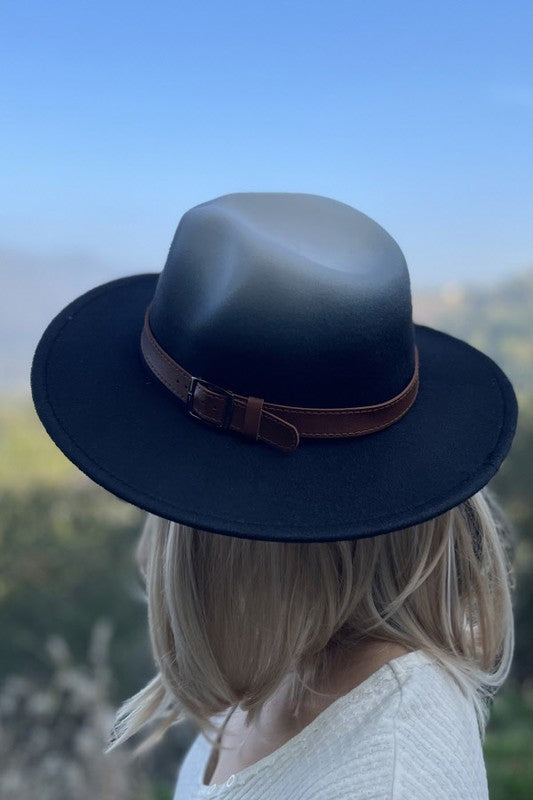 Tie Dye Wide Brim Hat