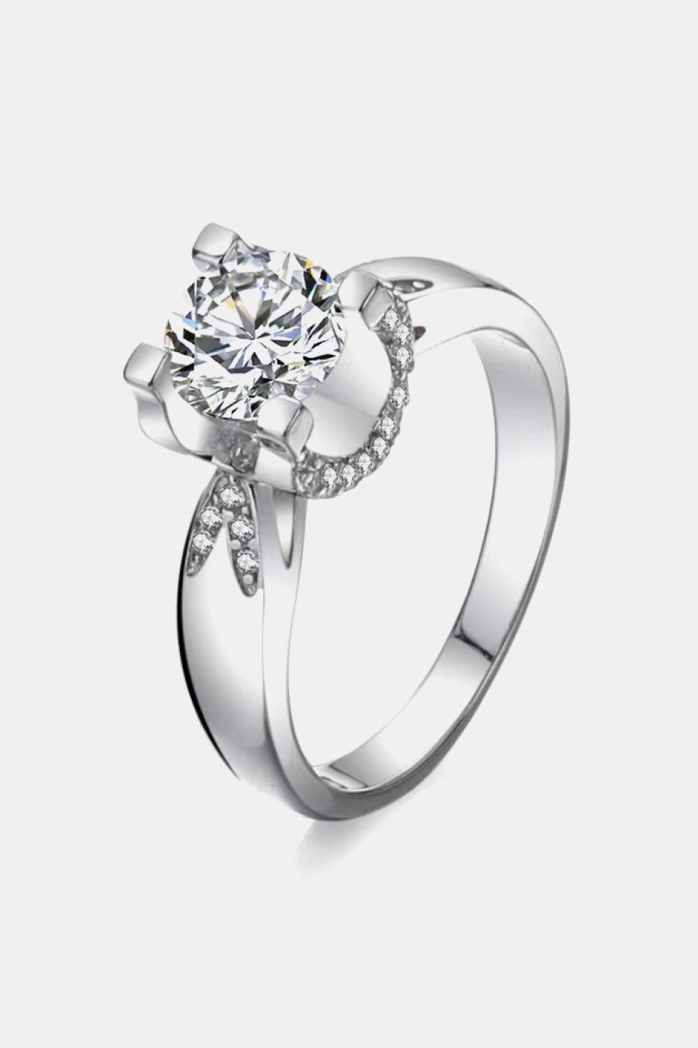 Moissanite 925 Sterling Silver Rings