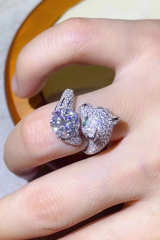 Moissanite Adjustable Rings